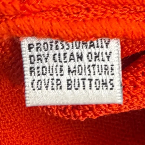 Vintage St. John 3 Piece Knit Suit in “Pumpkin Orange” Size L. Dog Show. Luxury. - Picture 16 of 16